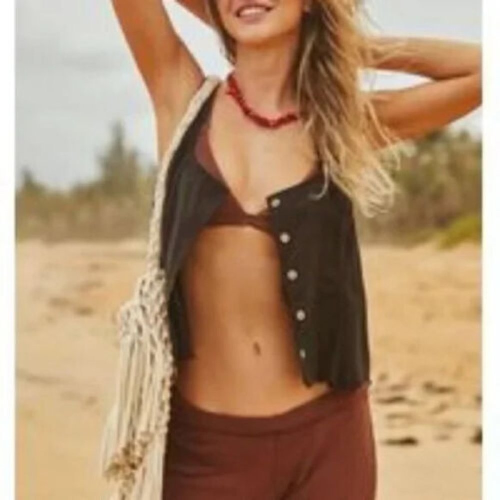EUC Free People Corset Cami